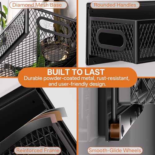 DTUQYX 2-Pack Slidable Magnetic Laundry Organizer
