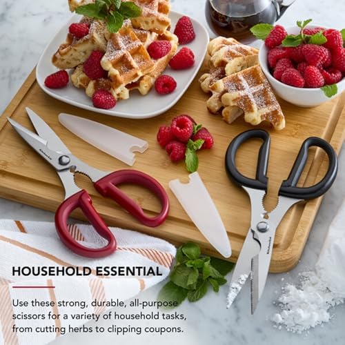 KitchenAid Multipurpose Shear Set, Versatile Scissors with Nutcracker