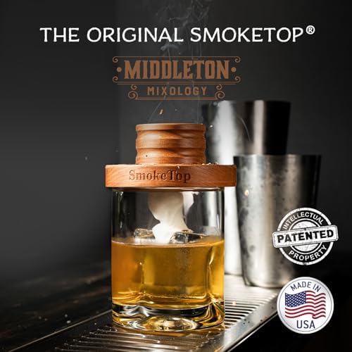 SmokeTop® Cocktail Smoker Kit & Torch with 4 Flavor Wood Chips