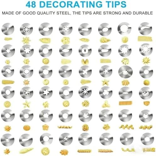 309 PCS Cake Decorating Kit with Storage Case, 73 Stainless Steel