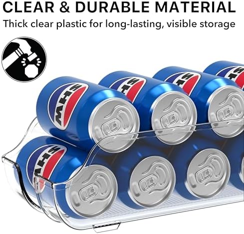 Simple Houseware Soda Can Organizer, Set of 6