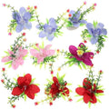 Tofficu Sushi Decoration Flower Ornaments for Plates 10-Piece