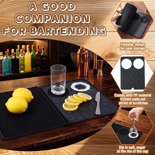 Didaey 518 Pcs Bartender Kit Bartending Supplies Bar Caddy Accessories