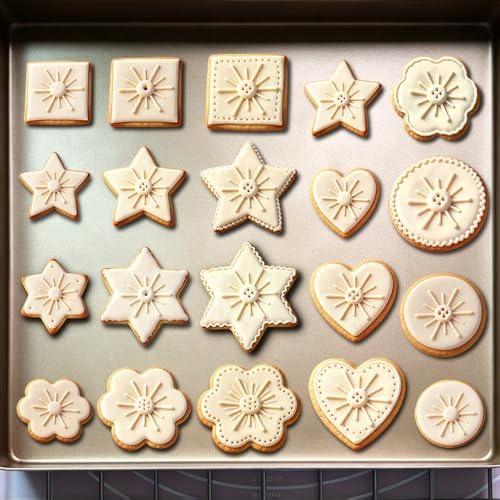 Stainless Steel Cookie Cutters Set, 18 Pieces