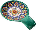 Glowworm Ceramic Spoon Rest for Stove Top, 7.7 Inch Coffee Spoon