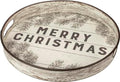 Primitives by Kathy Decorative Tray - Merry Christmas Sentiment on a
