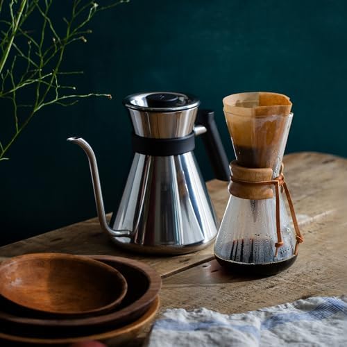 Chemex Stainless Steel Gooseneck Kettle, 1.2L