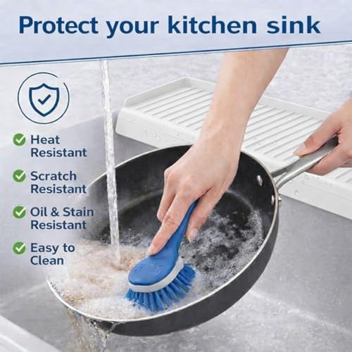 Silicone Sink Edge Protectors for Bathroom and Kitchen Sink Splash