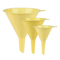 Plastic Kitchen Funnel Set of 3, Round Kitchen Funnels by DolphinSmile