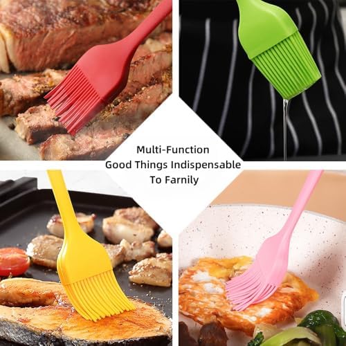 INVODA Silicon Heat Resistant Pastry Brush Dishwasher Free Waxing