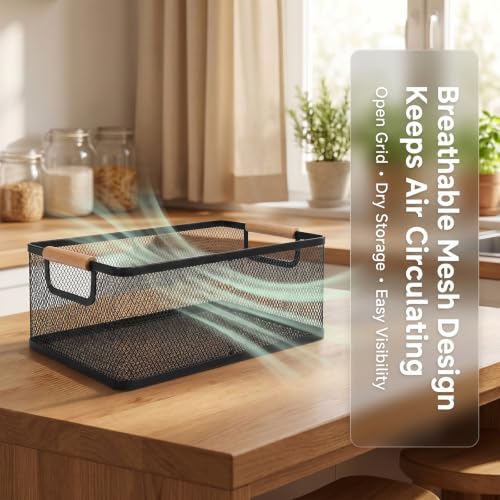 Potato and Onion Storage Bin, Set of 2 Potato Storage Onion Holder