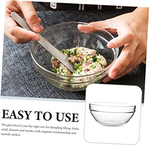 Xmas Glass Mixing Bowl 2pcs for Dumpling Filling