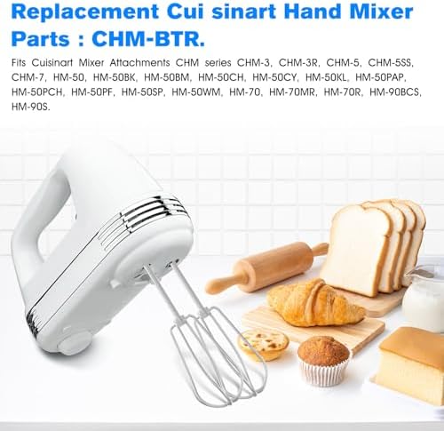 Hand Mixer Beaters Attachments Replacement Cuisinart Mixer CHM Series