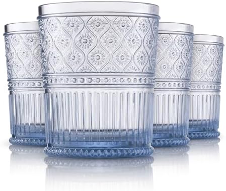 Godinger Whiskey Glasses, Acrylic Drinking Glasses Set, Elegant