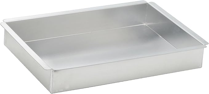 Winco 2-Inch Deep Aluminum Rectangular Cake Pan, 9-Inch by 13-Inch by Winco