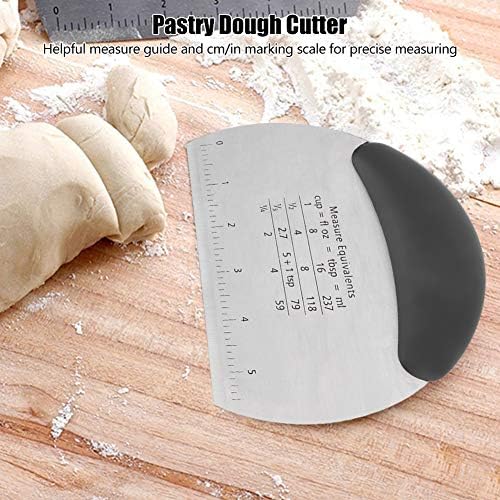 Dough Pastry Bench Cutter Scraper Kitchen Bakeware, Stainless Steel