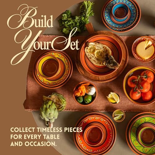 Spanish Terracotta 5-Piece Tiny Super Small Mini-Bowl (Pinch Bowls)