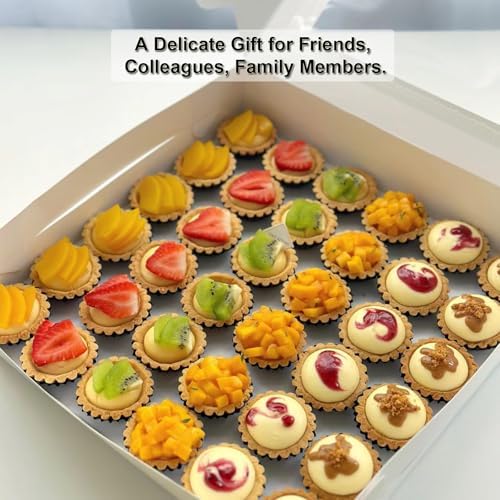 3 Inch Mini Quiche Pans 12 Pack, Round Egg Tart Molds with Removable