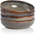 30oz Ceramic bowls set of 4-8" serving bowls for