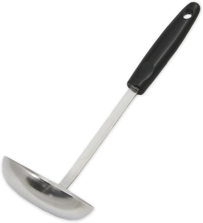 Chef Craft Select Cooking Ladle, 11.5 inch, Stainless Steel by ChefCraft