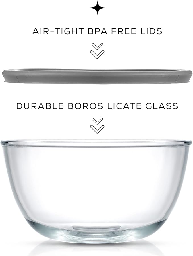 JoyJolt Kitchen Mixing Bowls - Image 4