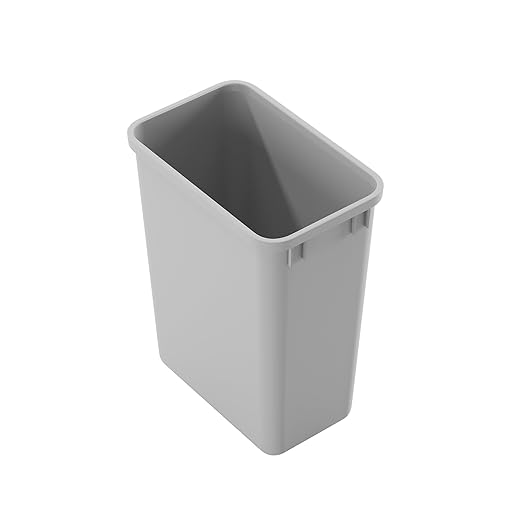 Dowell 35L Wastebasket Trash Container, 37Qt/9.2Gal, by DowellKitchenBath
