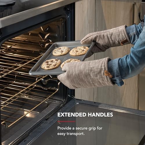 KitchenAid 9x13in Nonstick Aluminized Steel Baking Sheet, Contour