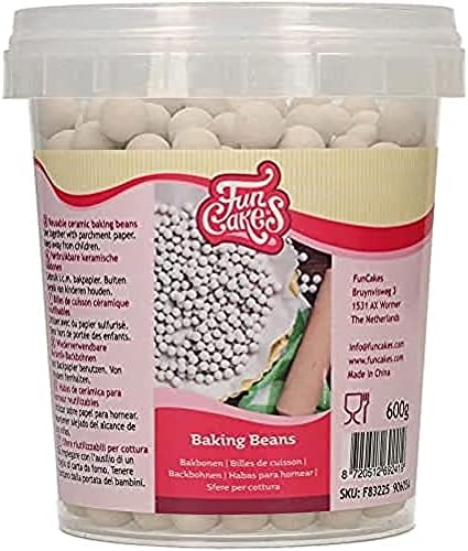 FunCakes Ceramic Baking Beans: Ceramic Baking Beans, Suitable for