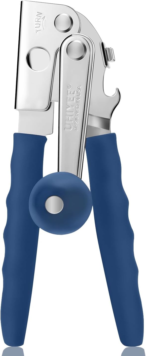 Commercial Can Opener, UHIYEE Hand Crank Can Opener Manual Heavy Duty by UHIYEE