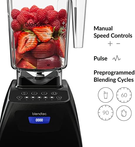 Blendtec Classic 575 Blender, 90oz WildSide+ Jar