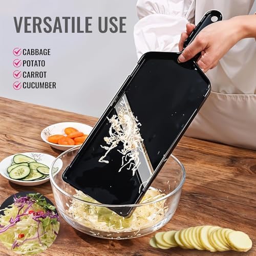 Cabbage Slicer Shredder with Stainless Steel Blade, Professional