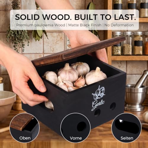 Potato and Onion Storage Bin, 3Pcs Fresh Vegetable Garlic and Onion