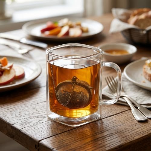 30Pcs Stainless Steel Mesh Tea Ball, 2 inches Tea Strainers, Loose