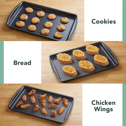 Nifty Cookie & Baking Sheets (Set of 3) – Non-Stick Coated Steel