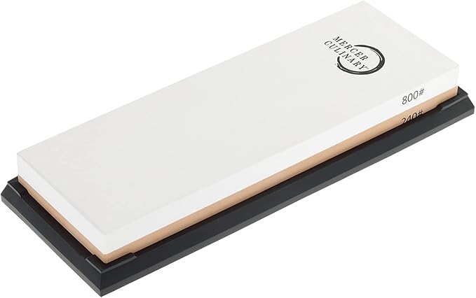 Mercer Culinary Premium Sharpening Stone 240/800 Grit by MercerCulinary