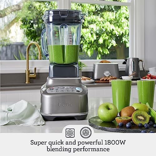 Breville BBL820SHY Q Blender, Smoked Hickory