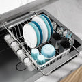 GSlife Stainless Steel Over-Sink Dish Drying Rack