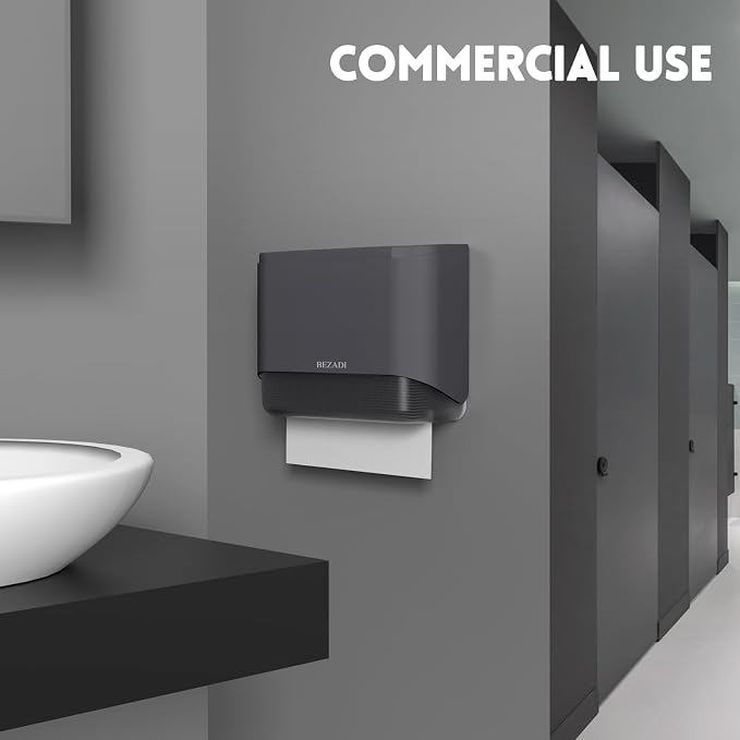 Paper Towel Dispenser, Large Capacity Wall Mount Tissue Dispensers - Image 7