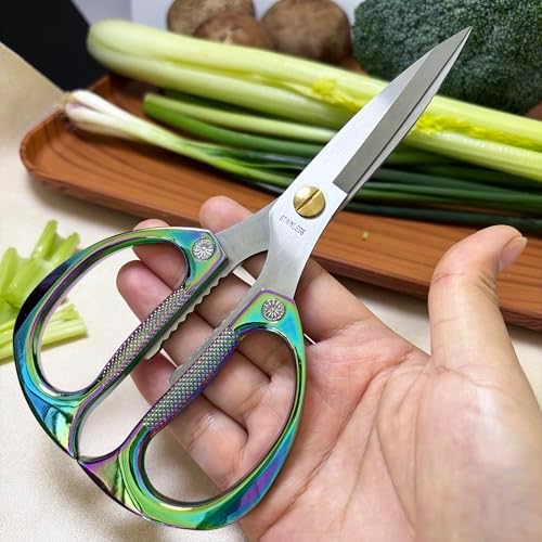 Kitchen Scissors,All Purpose Heavy Duty Kitchen Shears 7.5 Inch