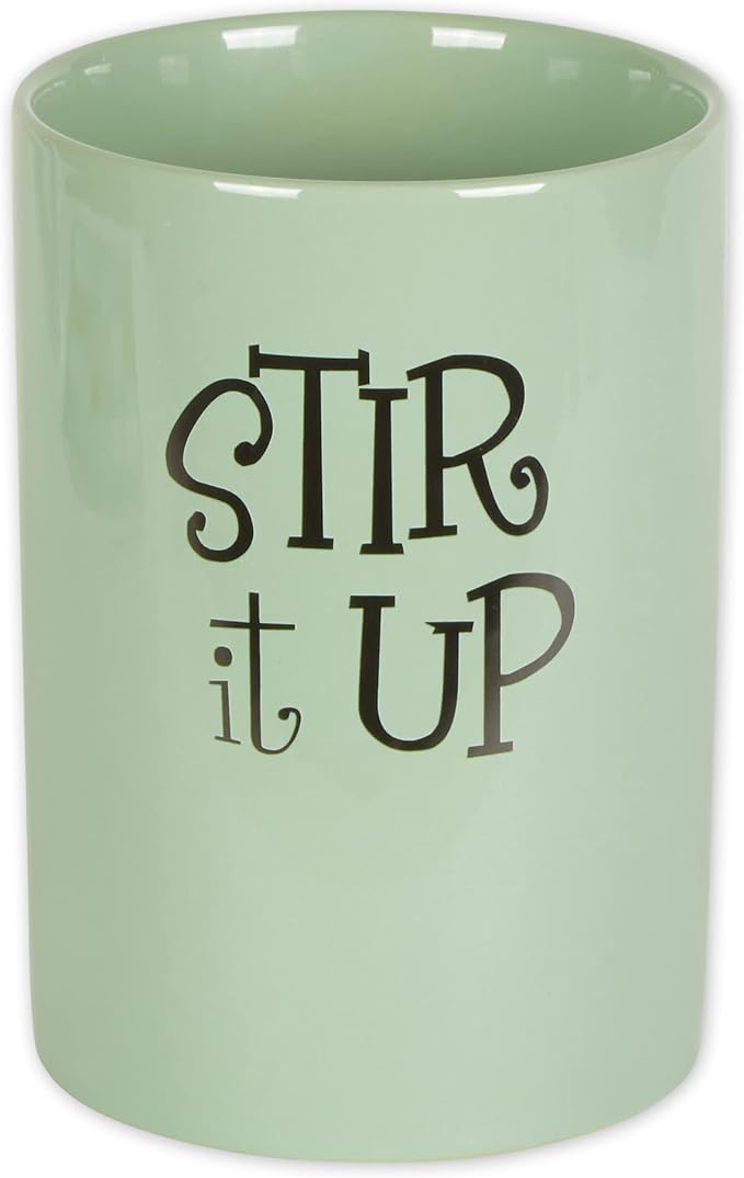 DII Kitchen Accessories Retro Collection Ceramics, Utensil Holder by DII