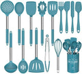Umite Chef Silicone Cooking Utensils Set, 15 Pcs, Blue