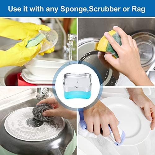 Soap Dispenser, 13 Ounces (Sponge Included)