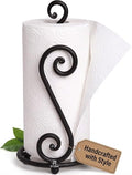 RTZEN Matte Black Paper Towel Holder Countertop by RTZEN