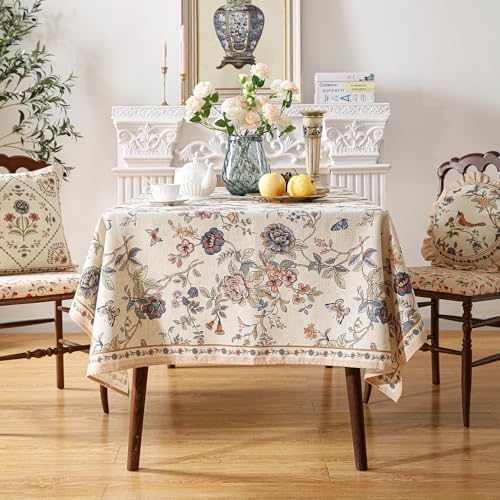 ISAENNE Designer French Linen Rectangular