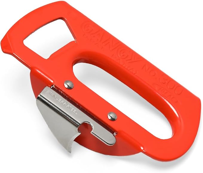 GANGY 2 in 1 Can Opener and Bottle Opener Made in Japan Steel Body by TIKUSAN