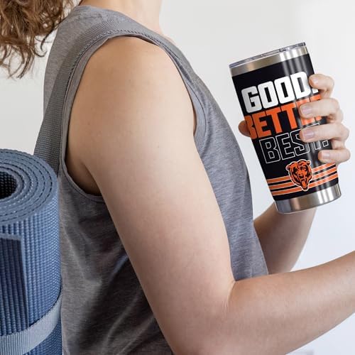 Rico Industries NFL Football Chicago Bears GOOD. BETTER. BEST. 20oz
