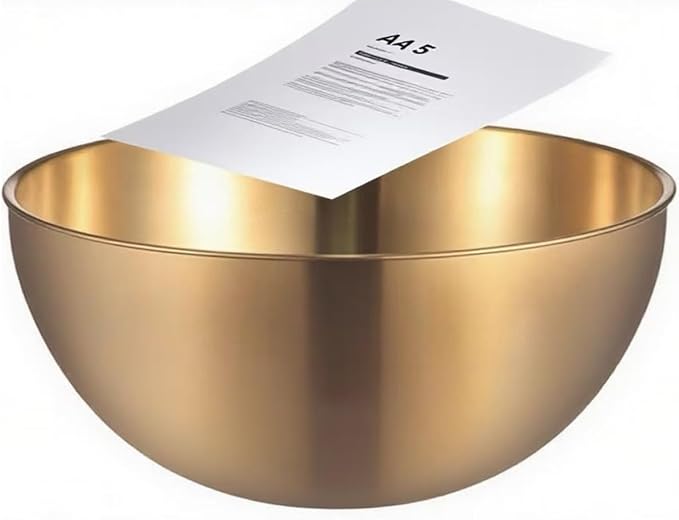 Stainless Steel Salad Bowls Set of 2 Mixing Bowl - Image 5