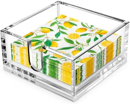 LotFancy Clear Acrylic Napkin Holder