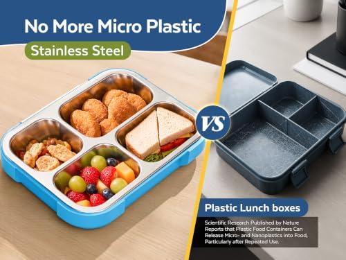 kids lunch box stainless steel, bento box stainless steel, lunch bento
