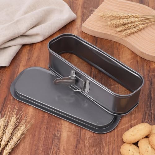 2 Pack 12“ Oval Springform Pan Carbon Steel Nonstick